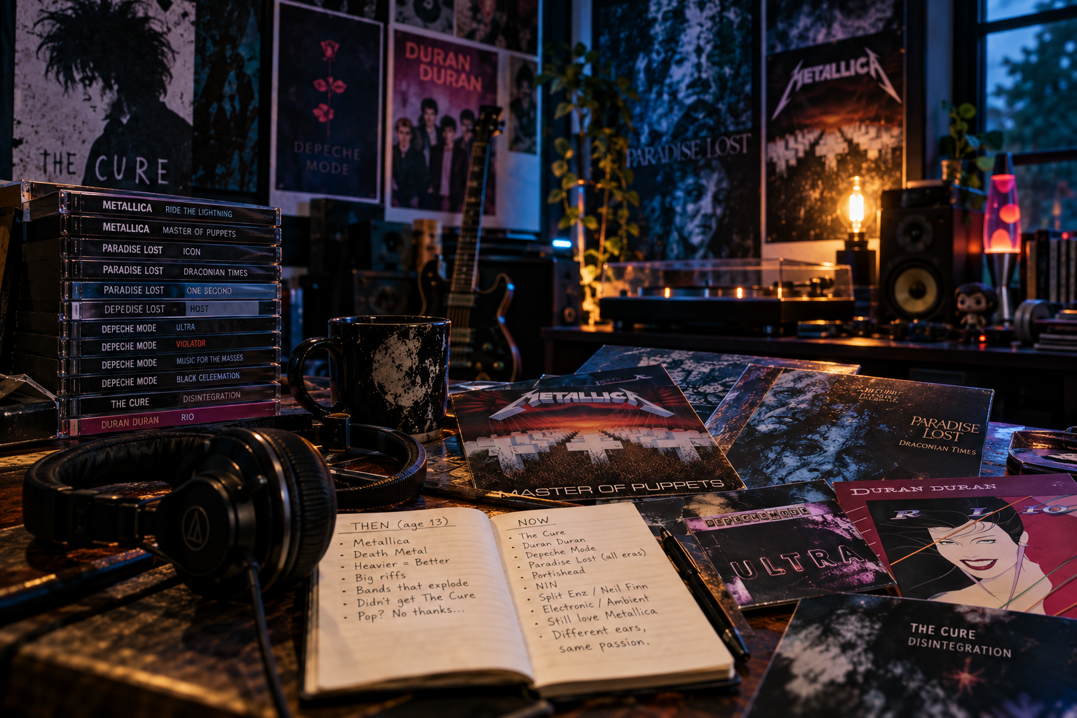 evolving tastes listening room