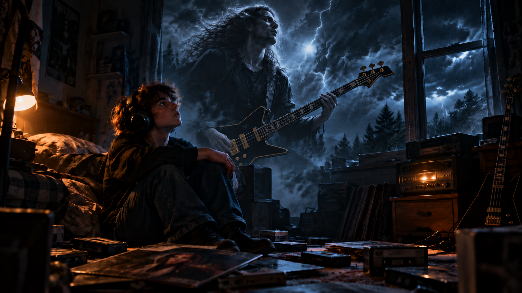 stormy bedroom rock vision